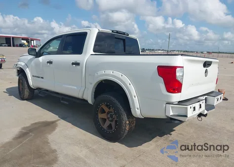 2018 Nissan Titan Sv from USA, damaged, VIN 1N6AA1E68JN534336